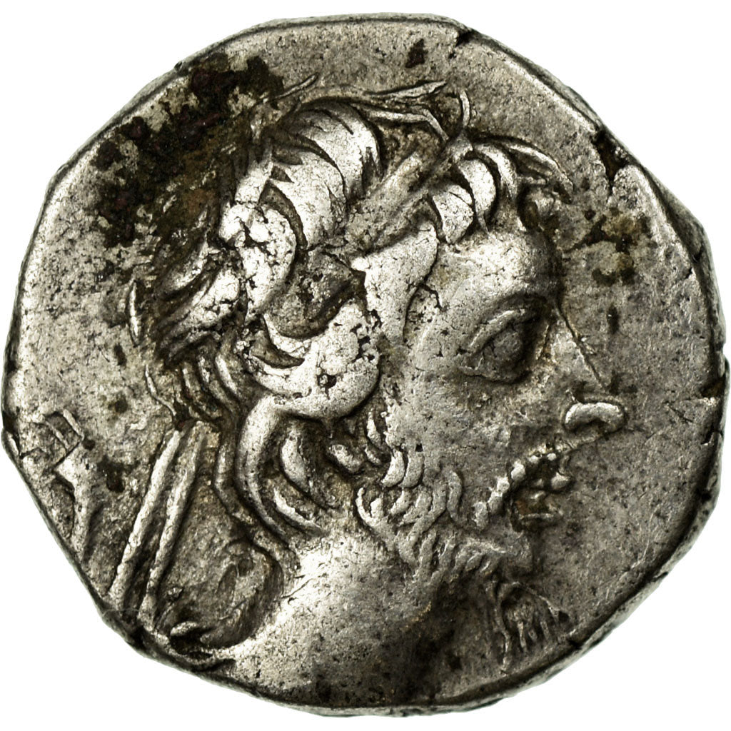 Cappadocia, Ariobarzanes III, Drachm, Eusebeia, Silver, AU(50-53)