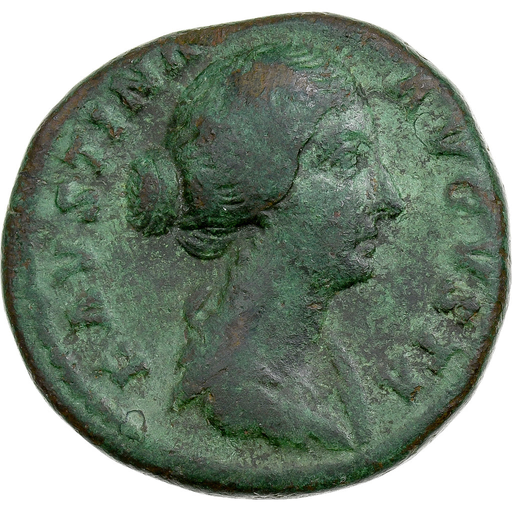 Faustina II, As, 161-176, Rome, Bronze, TB, RIC:1636