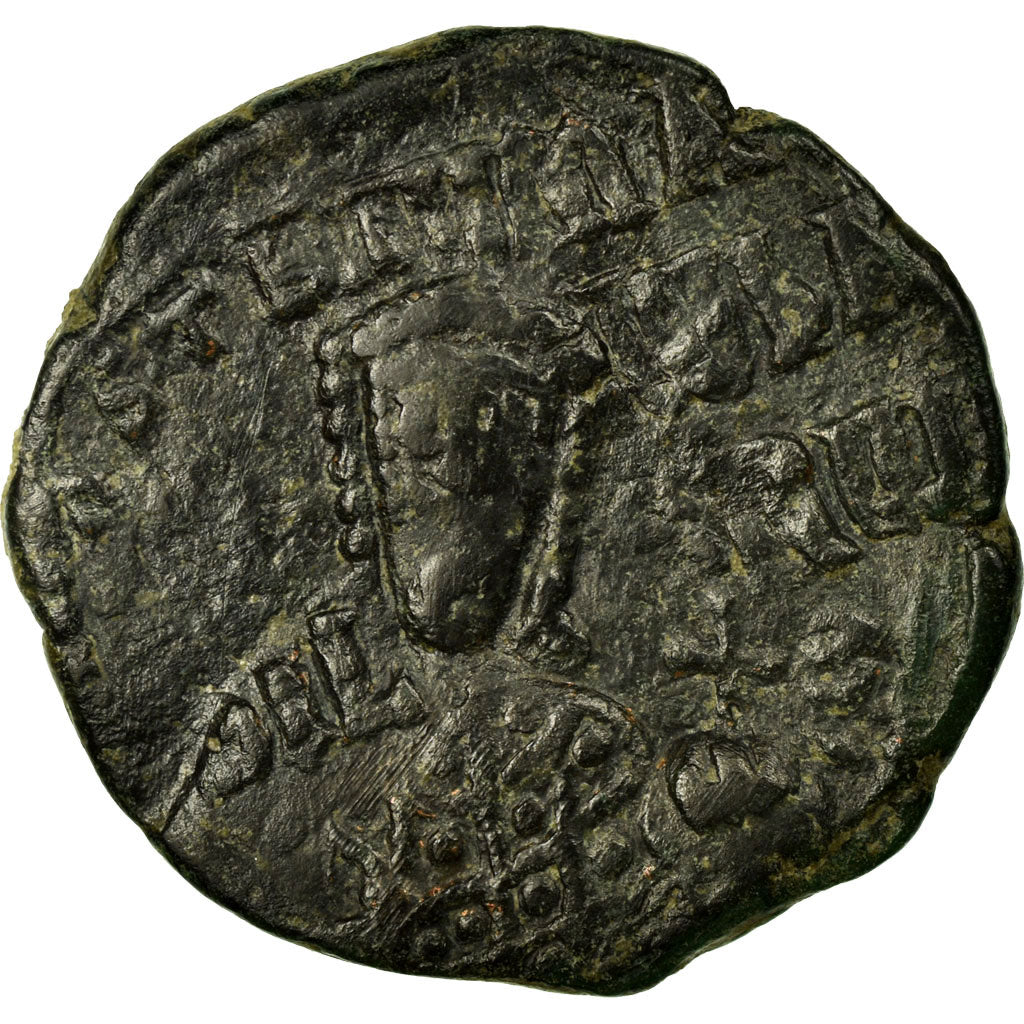 Constantijn VII Porphyrogennetos, Follis, Constantinople, Koper, FR+, Sear:1761
