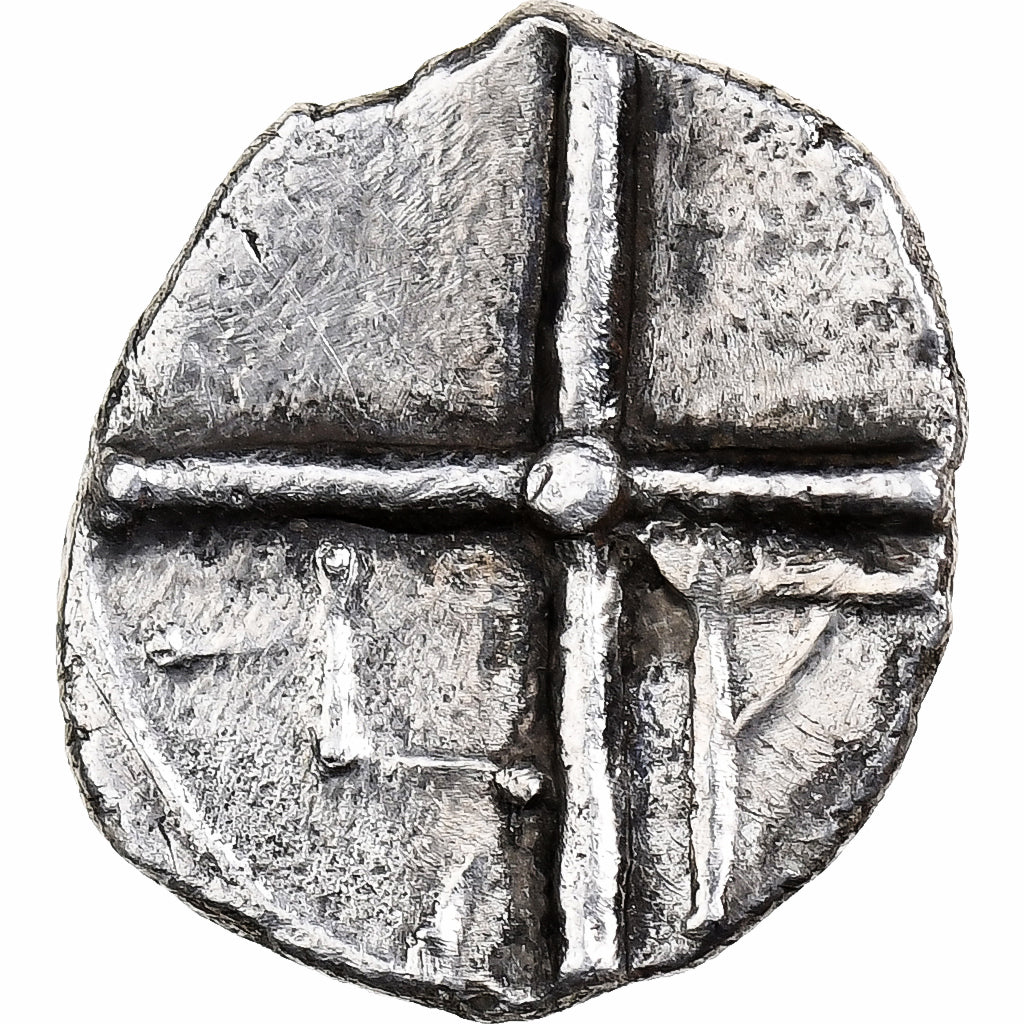 Gaul, Obol, ca. 121-49 BC, Massalia, Plata, MBC+, SNG-Cop:723-8