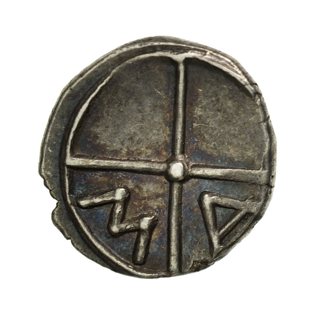 Moneta, Massalia, Obol, 200-121 BC, Marseille, AU(55-58), Srebro, SNG-Cop:723-8