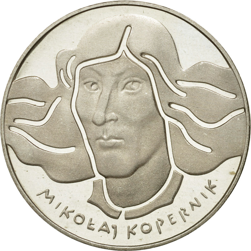 Coin, Poland, 100 Zlotych, 1974, Warsaw, MS(65-70), Silver, KM:68