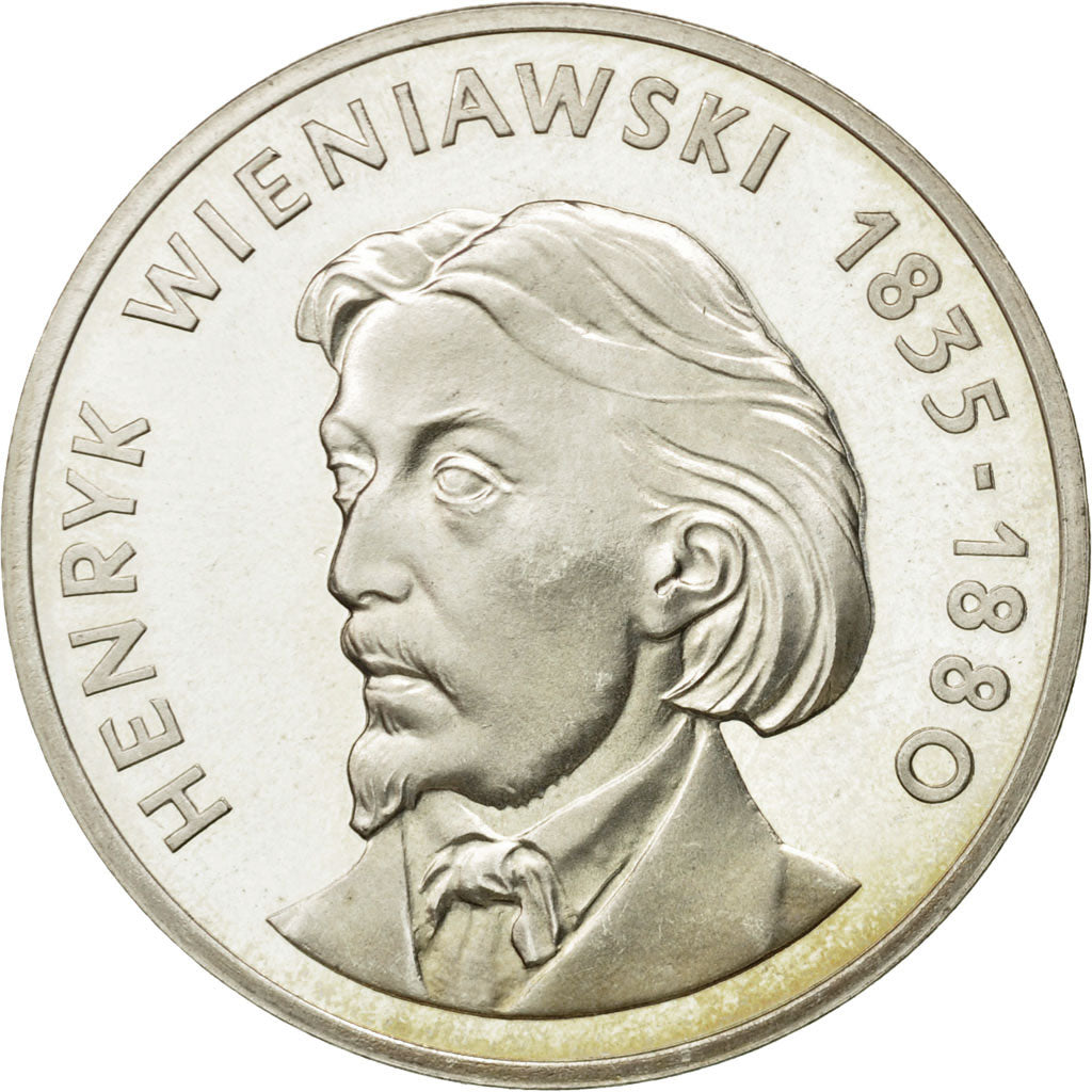 Coin, Poland, 100 Zlotych, 1979, Warsaw, MS(63), Silver, KM:98