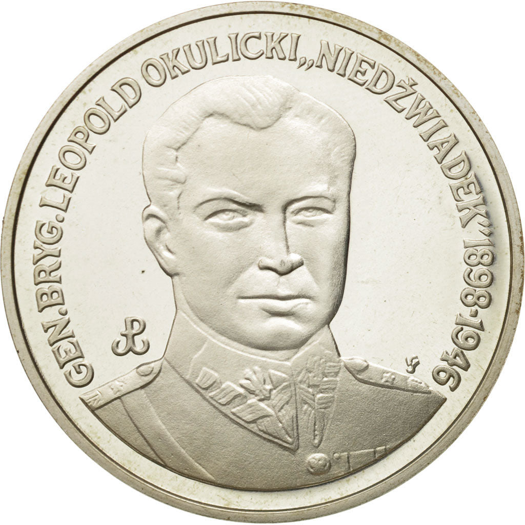 Coin, Poland, 200000 Zlotych, 1991, Warsaw, MS(63), Silver, KM:251