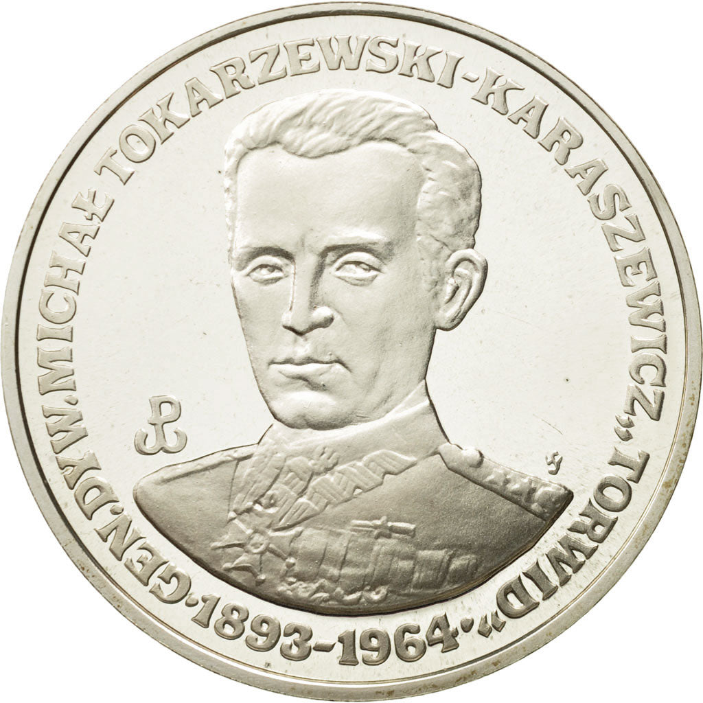 Coin, Poland, 200000 Zlotych, 1991, Warsaw, MS(63), Silver, KM:252