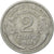 Münze, Frankreich, Morlon, 2 Francs, 1944, Paris, S, Aluminium, KM:886a.1