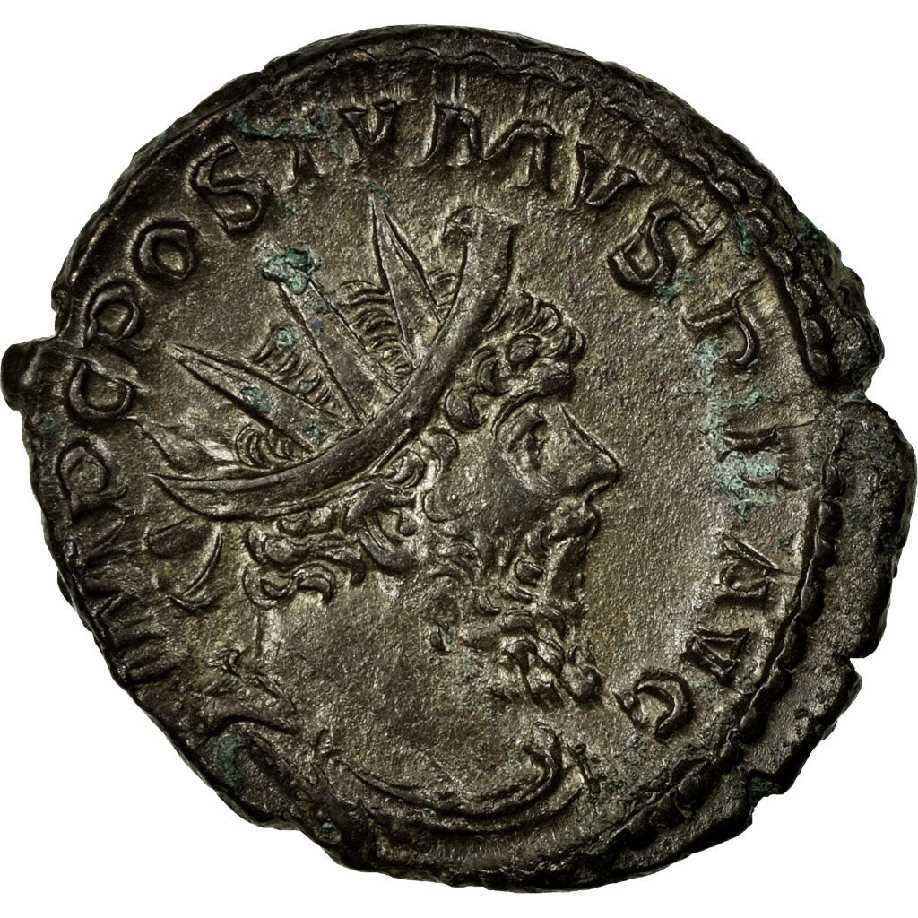 Postumus, Antoninianus, 260-269, Trier or Cologne, Billon, EF(40-45), Cohen:215