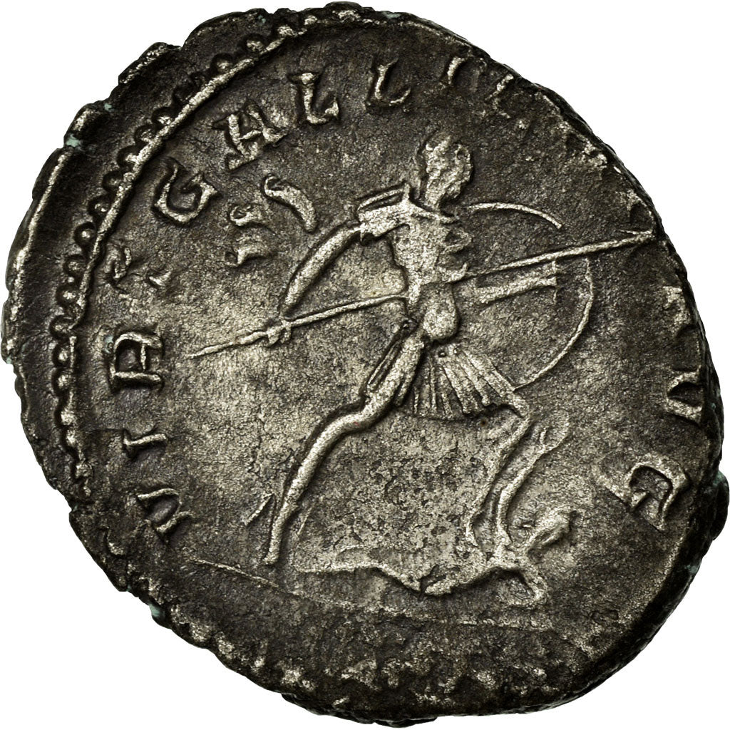 Gallienus, Antoninianus, Lingote, EF(40-45), Cohen:1043