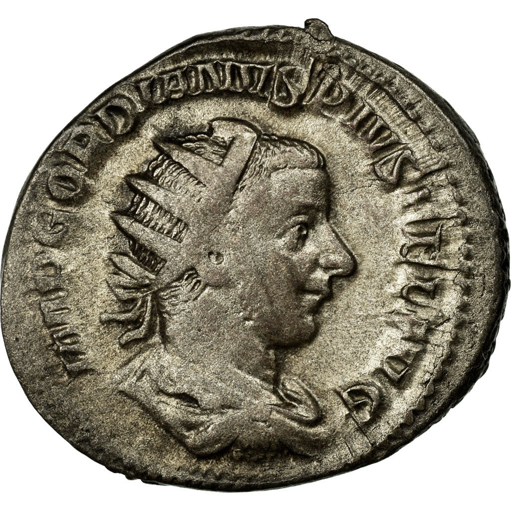 Gordian III, Antoninianus, Billon, AU(50-53), Cohen:121