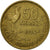 Coin, France, Guiraud, 50 Francs, 1954, Paris, EF(40-45), Aluminum-Bronze