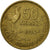 Moneta, Francja, Guiraud, 50 Francs, 1954, Paris, EF(40-45), Aluminium-Brąz