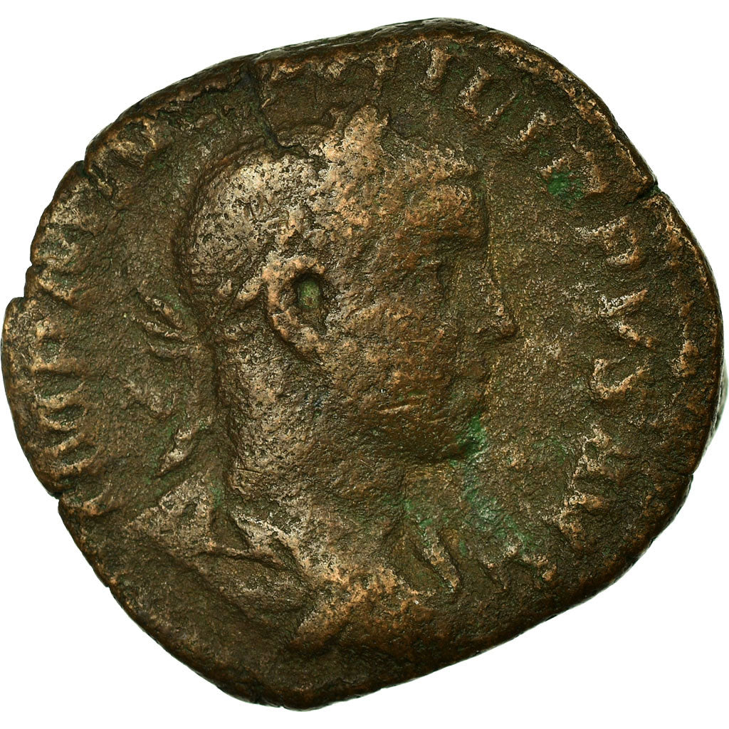Philip II, Sestertius, Copper, VF(30-35), Cohen:73