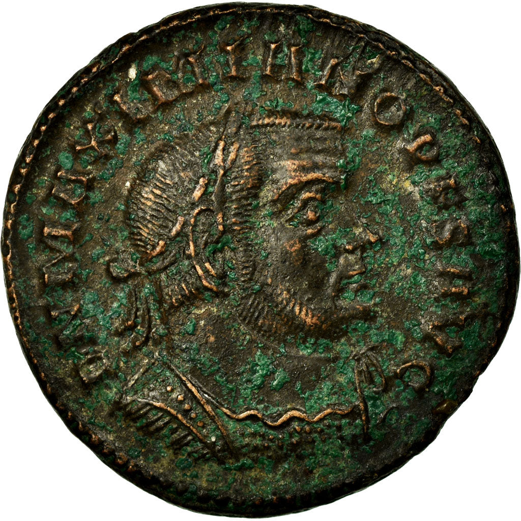 Maximianus, Follis, Lugdunum, Copper, AU(50-53), Cohen:188