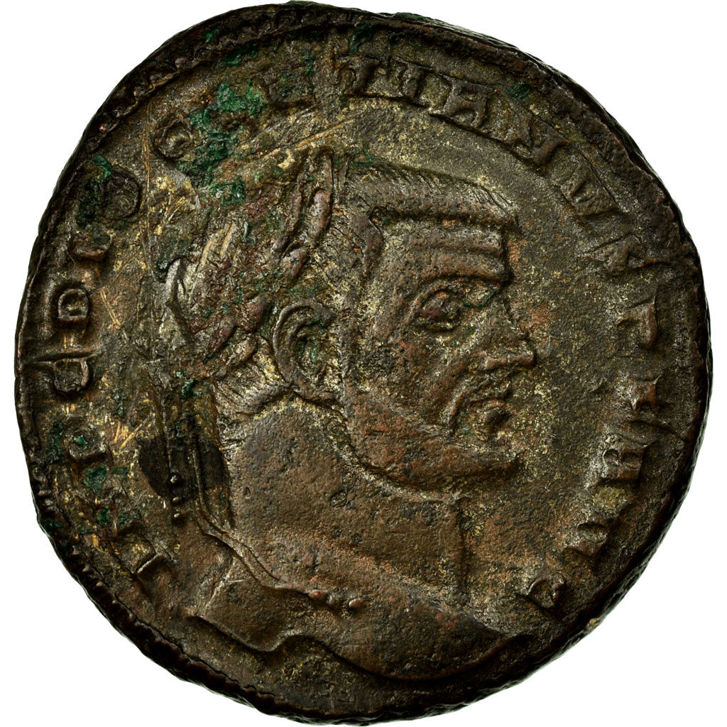 Diocletian, Follis, Copper, AU(50-53), Cohen:101