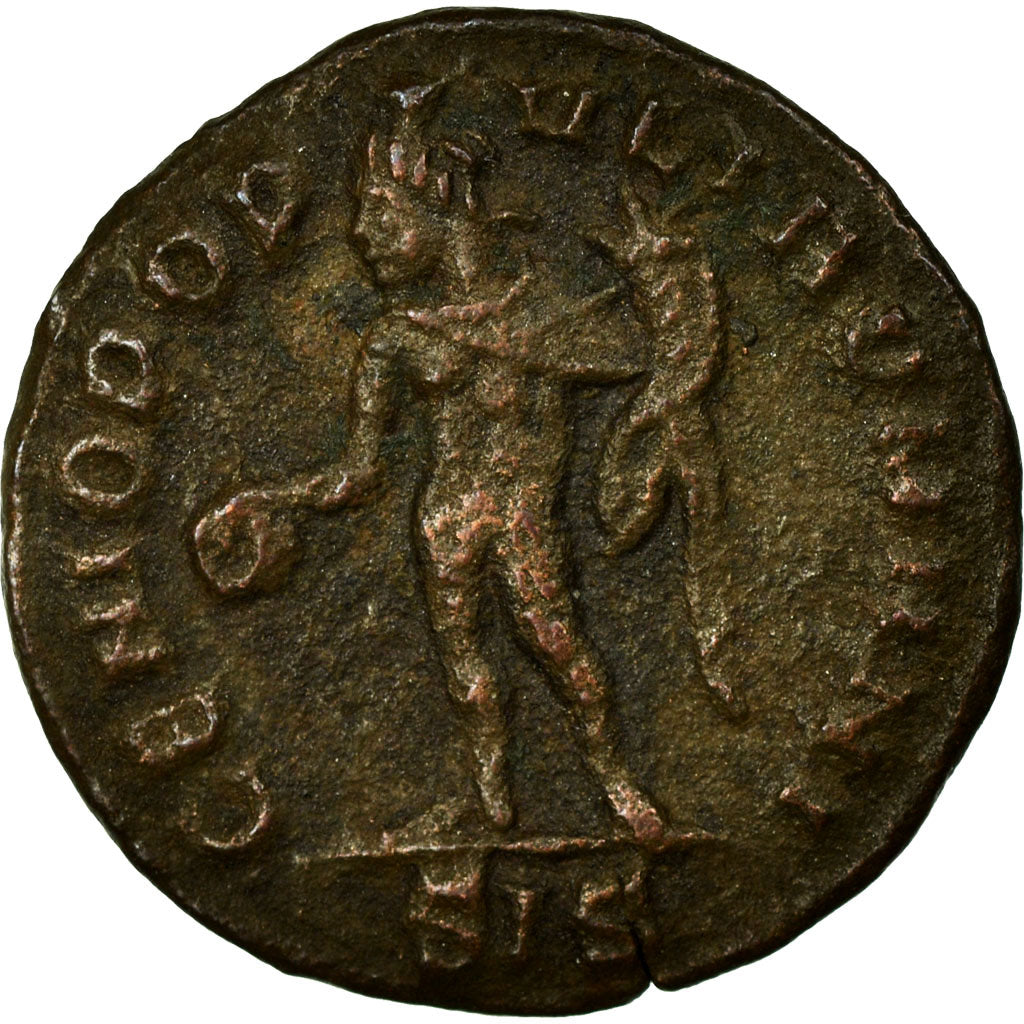 Maximianus, Nummus, Siscia, Cobre, AU(50-53), Cohen:185