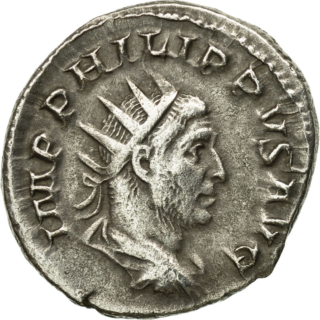 Coin, Philip I, Antoninianus, 248-249, Rome, EF(40-45), Billon, RIC:62