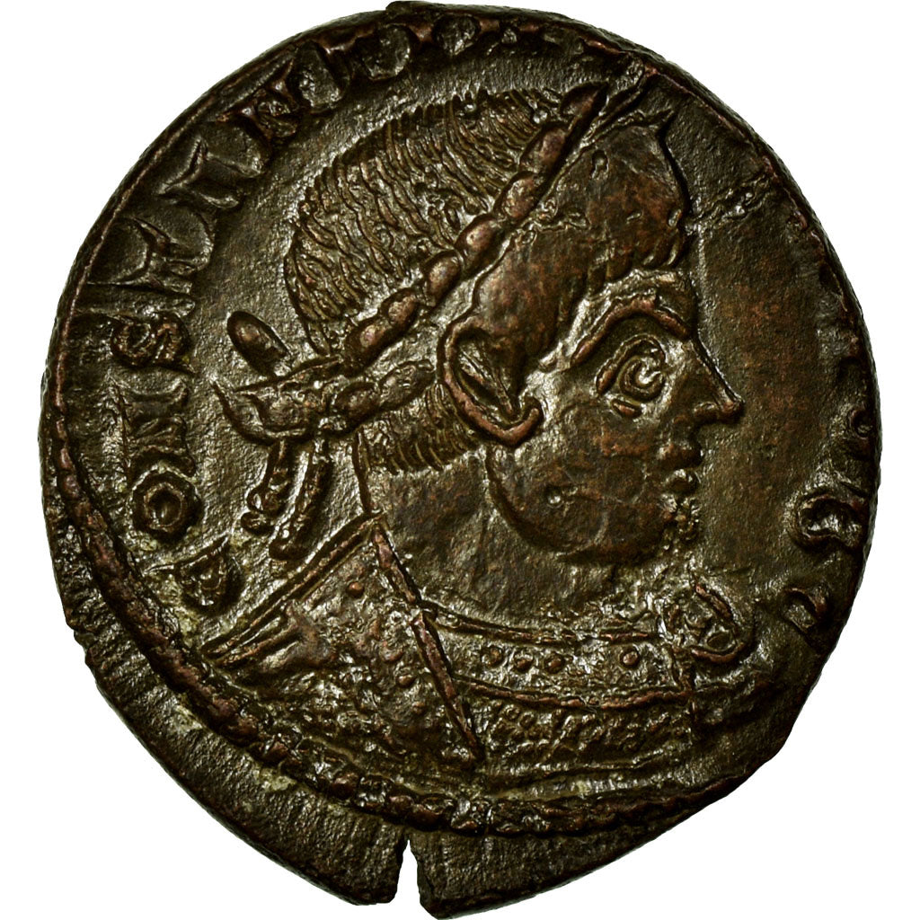 Constantine I, Nummus, Siscia, Copper, AU(50-53), Cohen:246
