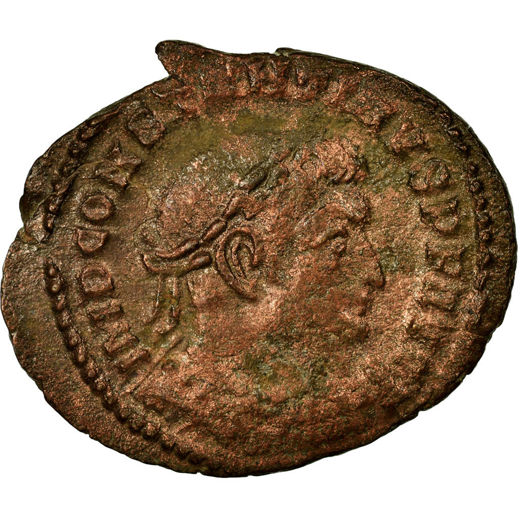Constantine I, Follis, Lugdunum, Copper, EF(40-45), Cohen:534