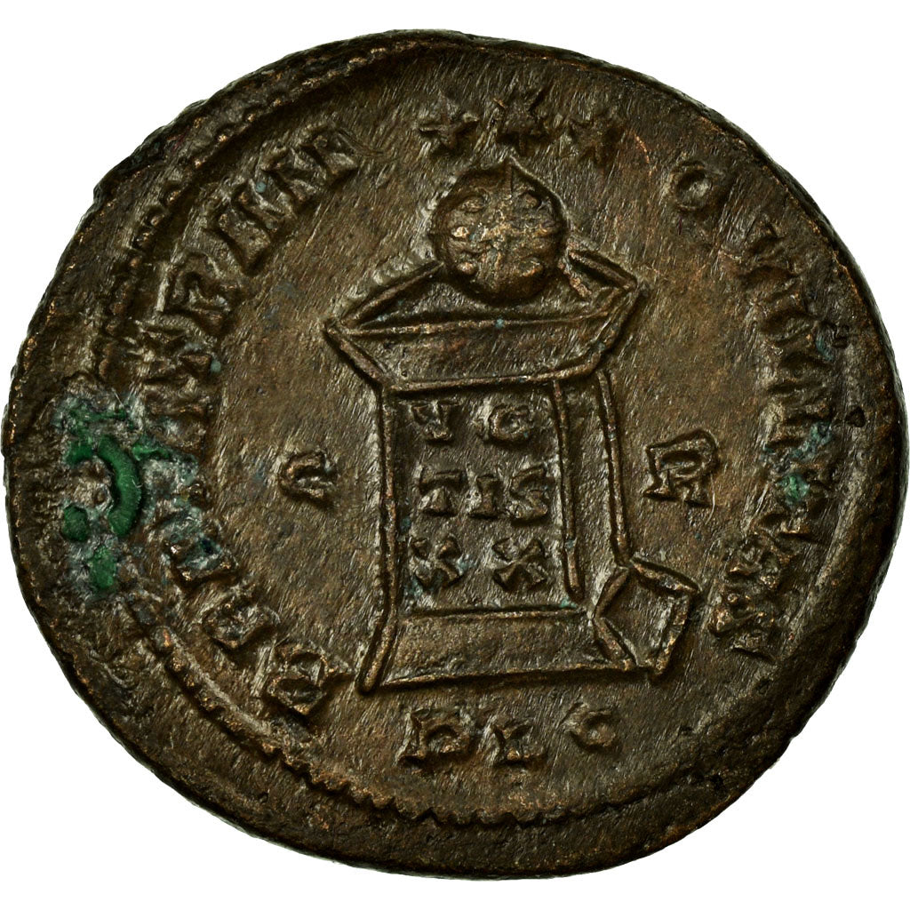 Constantine II, Nummus, Lyon - Lugdunum, Cobre, AU(55-58), Cohen:11.