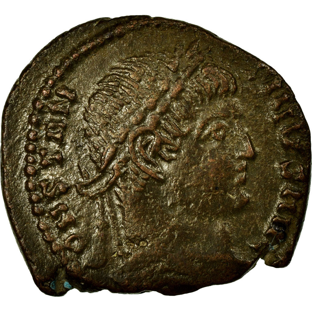 Constantine I, Nummus, Aquileia, Copper, EF(40-45), Cohen:123
