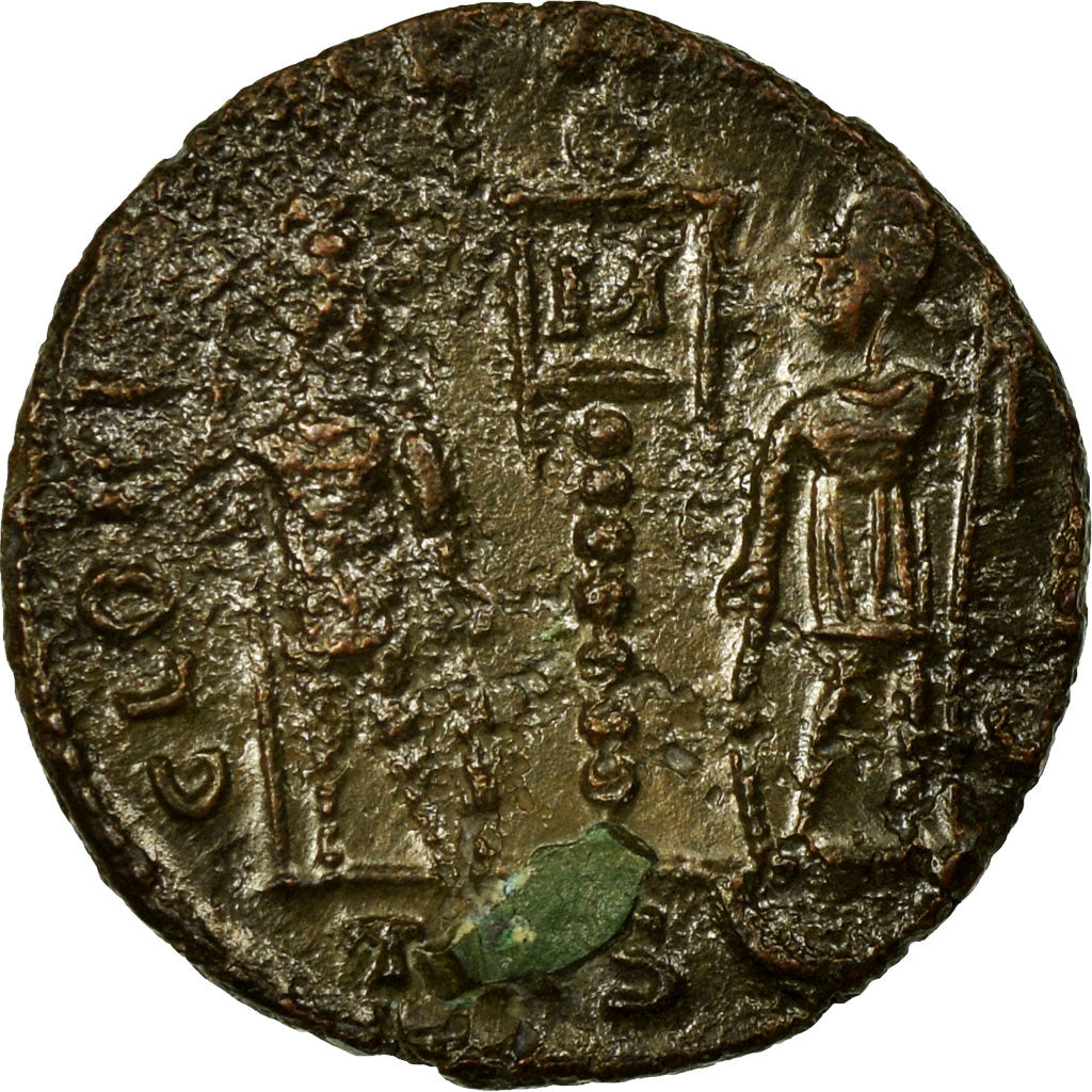 Constans, Nummus, Trier, Copper, VF(30-35), Cohen:65