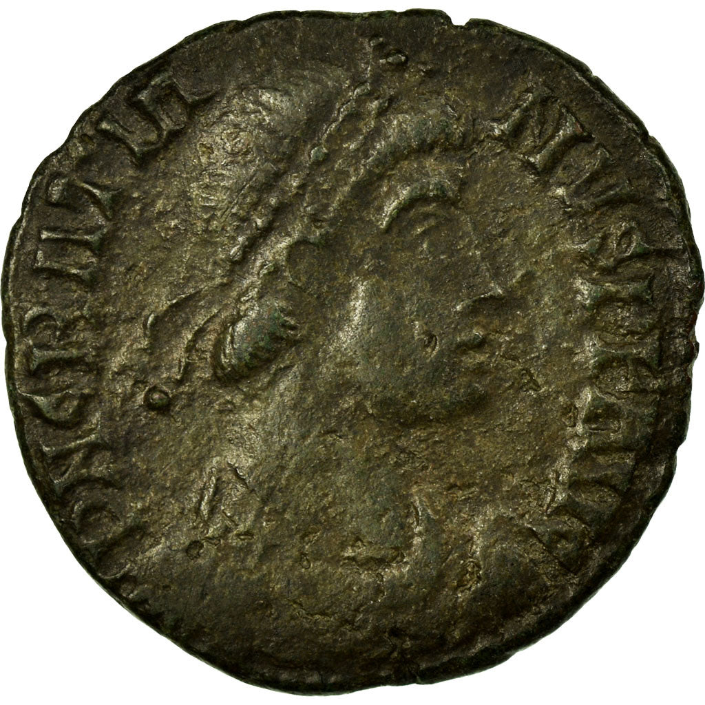 Gratian, Nummus, Copper, EF(40-45), Cohen:30