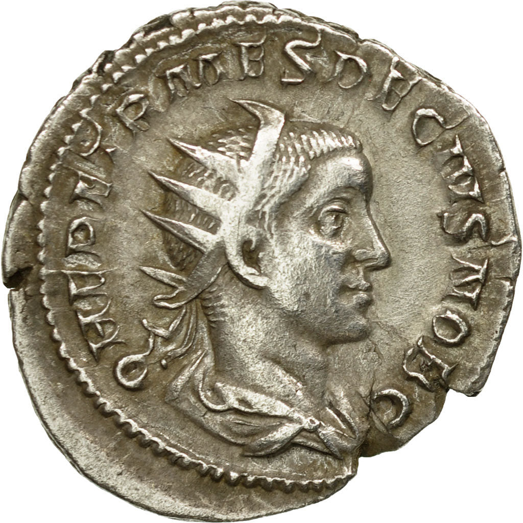 Herennius Etruscus, Antoninianus, 250-251, Rome, Zilver, ZF, RIC:146