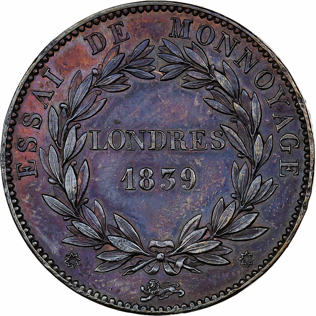 Francja, Louis-Philippe I, 10 centimes (module de), 1839, Paris, Pattern