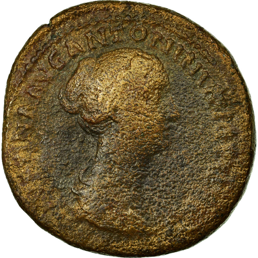 Faustina II, Sestertius, Rome, Copper, F(12-15), Cohen:257