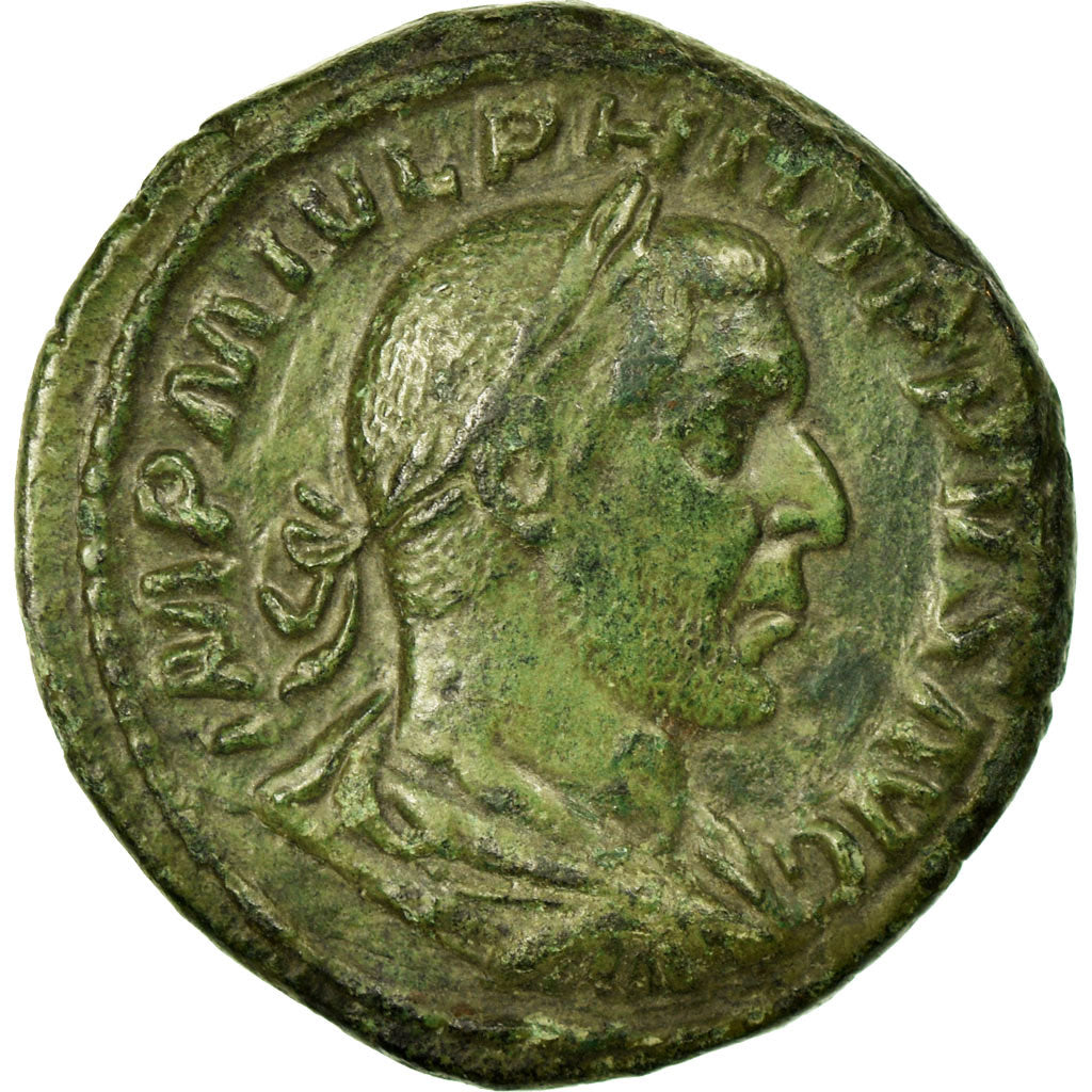 Philip I, Sestertius, Copper, AU(50-53), Cohen:121