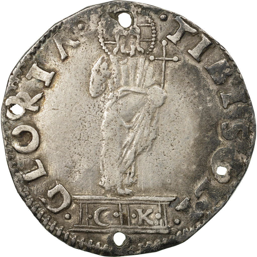Moneta, DEPARTAMENTY WŁOSKIE, Agostino Barbarigo, Lira, Venezia, VF(30-35)