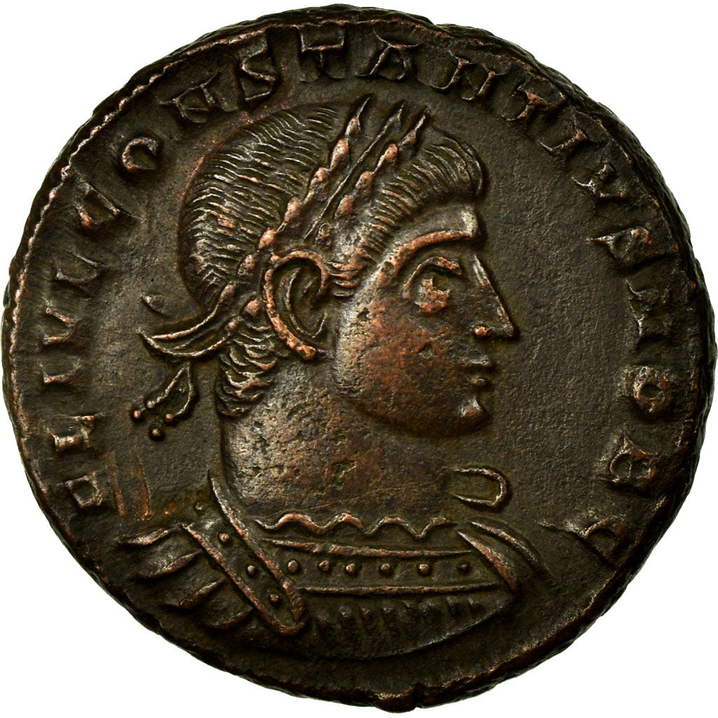 Constantius II, Nummus, 335, Siscia, Cobre, EBC, RIC:221