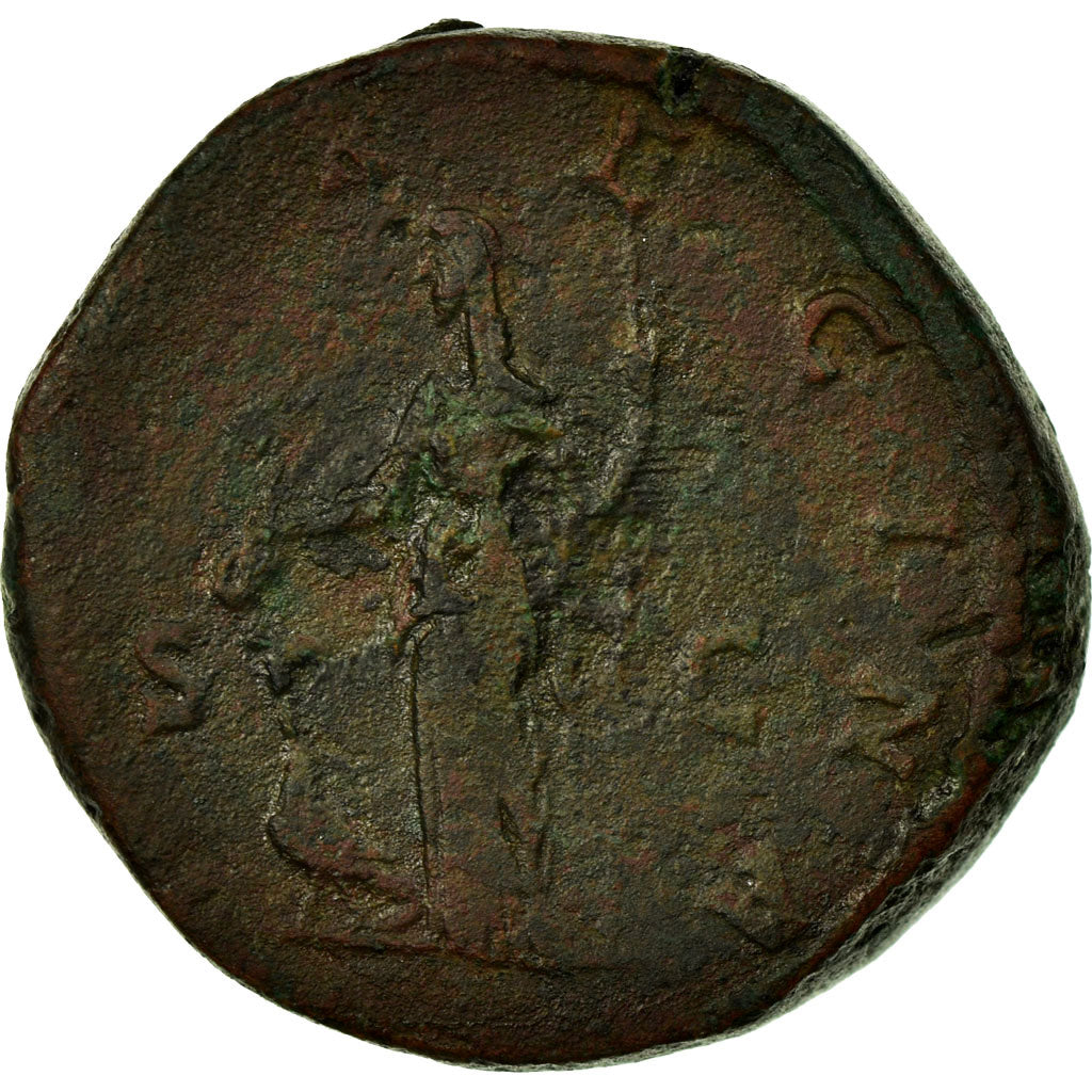 Coin, Manlia Scantilla, Sestertius, 193, Roma, Extremely rare, VF(20-25)