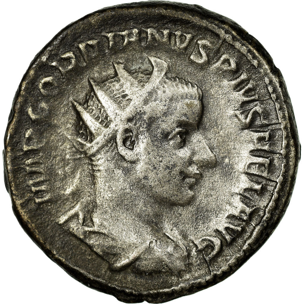 Gordian III, Antoninianus, Billon, AU(55-58), Cohen:41