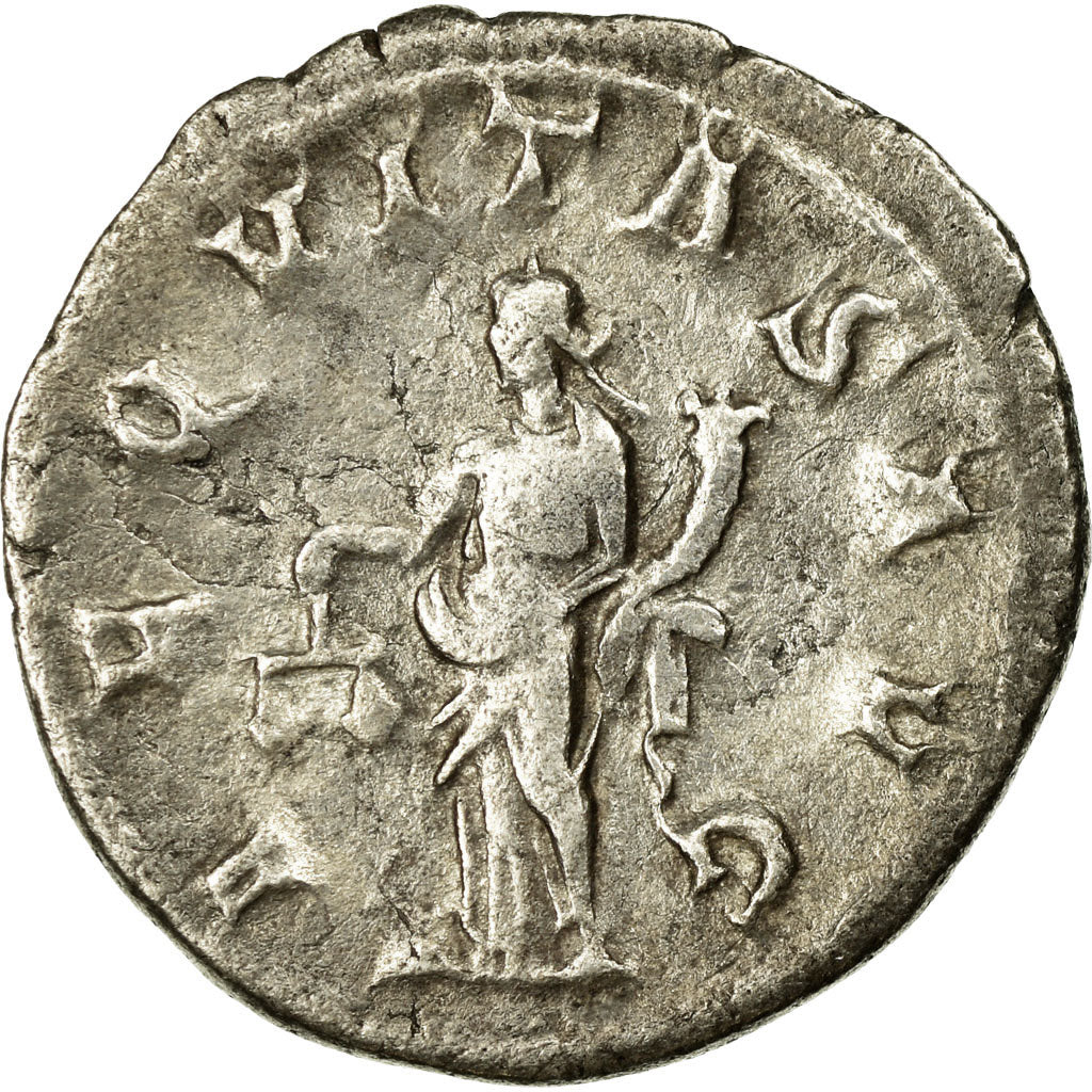 Gordian III, Antoninianus, Billon, AU(50-53), Cohen:25