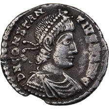 Constantius II, Siliqua, 360-363, Lugdunum, Silver, EF(40-45), RIC:216