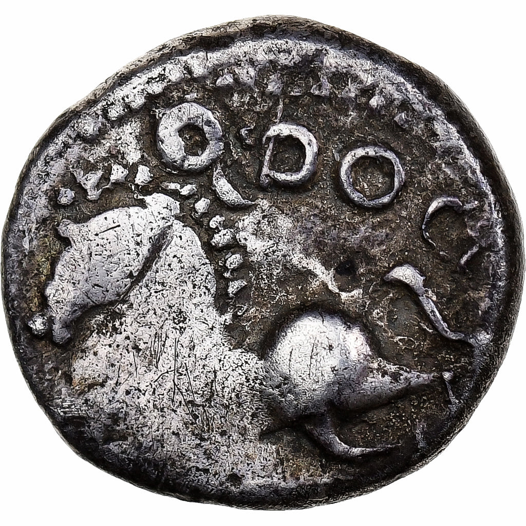 Sequani, Denier Q.DOCI, ca. 60-40 BC, Silver, EF(40-45), Delestrée:3245