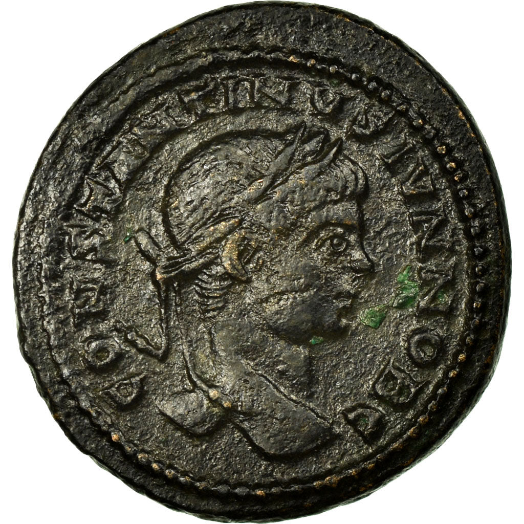 Constantine II, Nummus, Ticinum, Copper, AU(55-58), Cohen:31