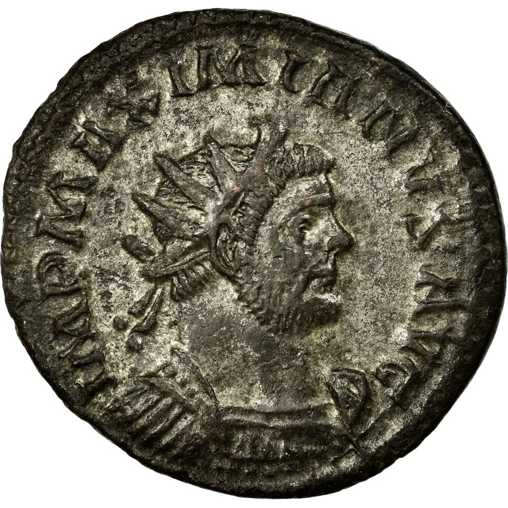 Maximianus, Antoninianus, Lugdunum, Billon, AU(55-58), Cohen:438