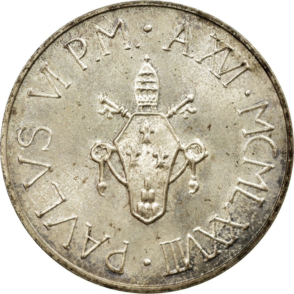Coin, VATICAN CITY, Paul VI, 500 Lire, 1978, Roma, MS(63), Silver, KM:139