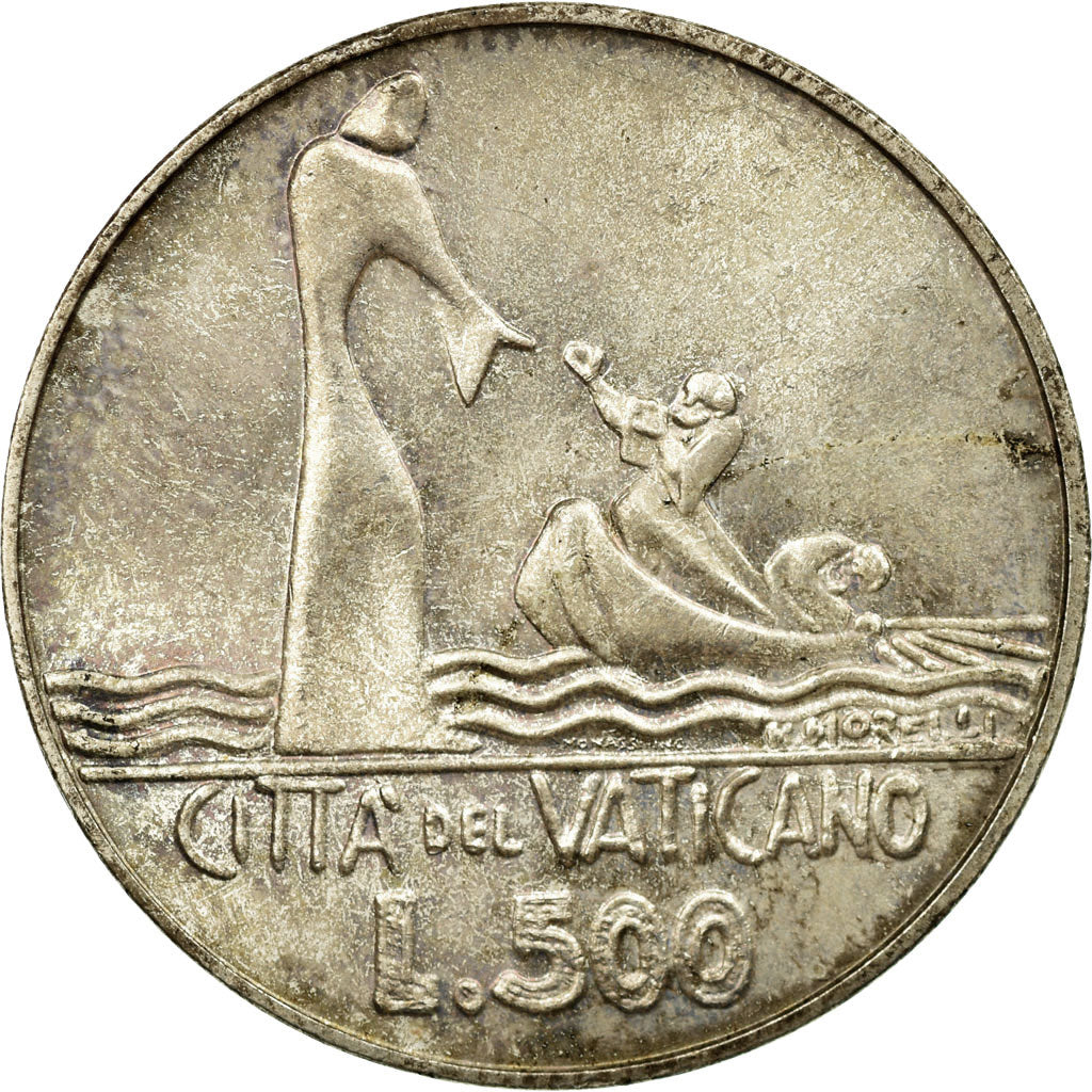 Coin, VATICAN CITY, Paul VI, 500 Lire, 1978, Roma, MS(63), Silver, KM:139