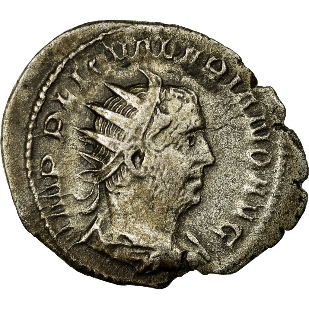 Valerian II, Antoninianus, Billon, AU(55-58), Cohen:74