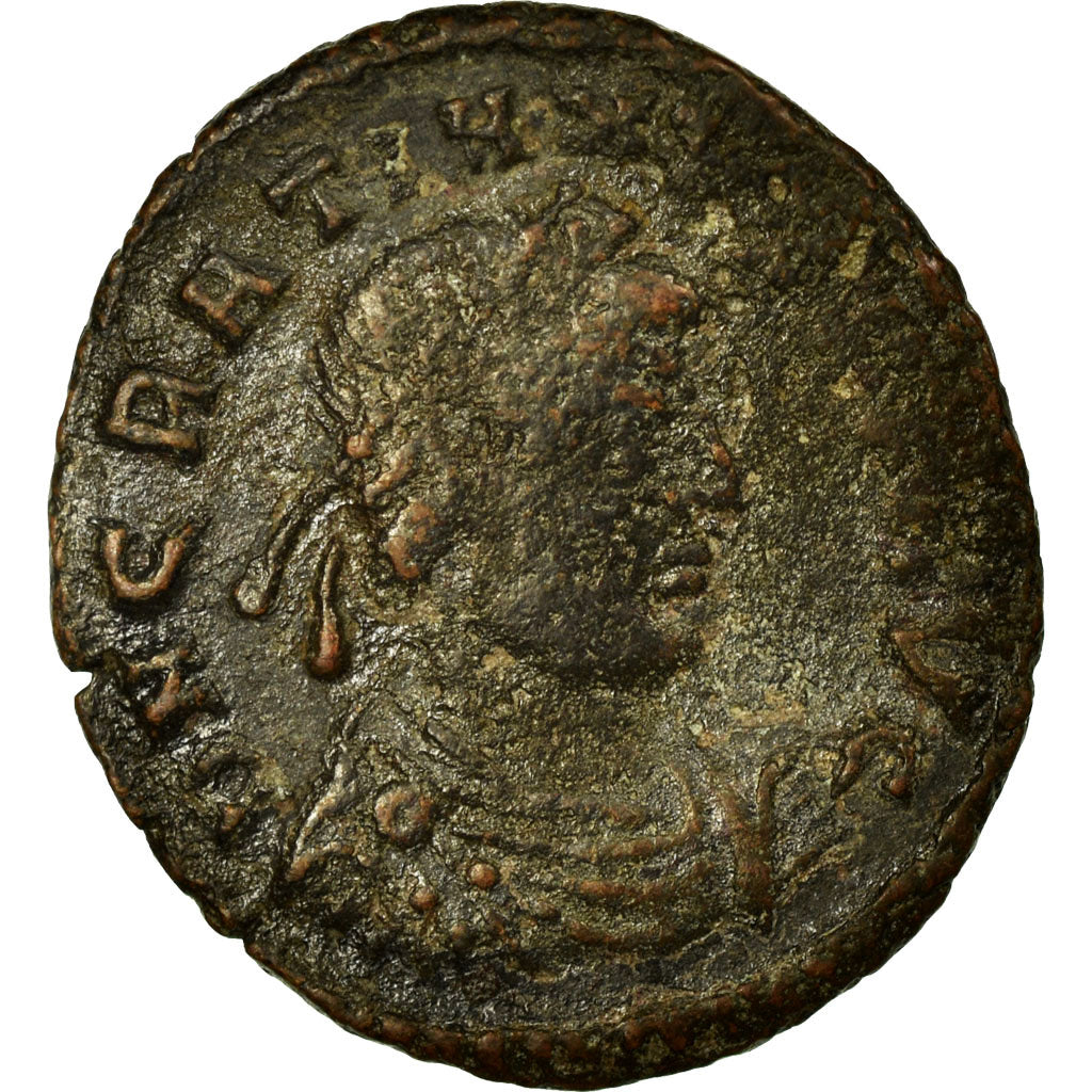 Gratian, Nummus, Siscia, Copper, VF(20-25), Cohen:23