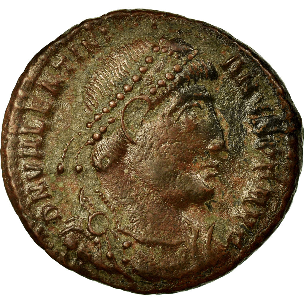 Valentinian I, Nummus, Siscia, Copper, AU(55-58), Cohen:37