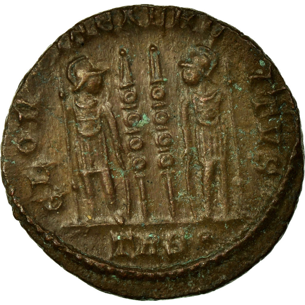 Constantine II, Nummus, Trier, Copper, AU(50-53), Cohen:122