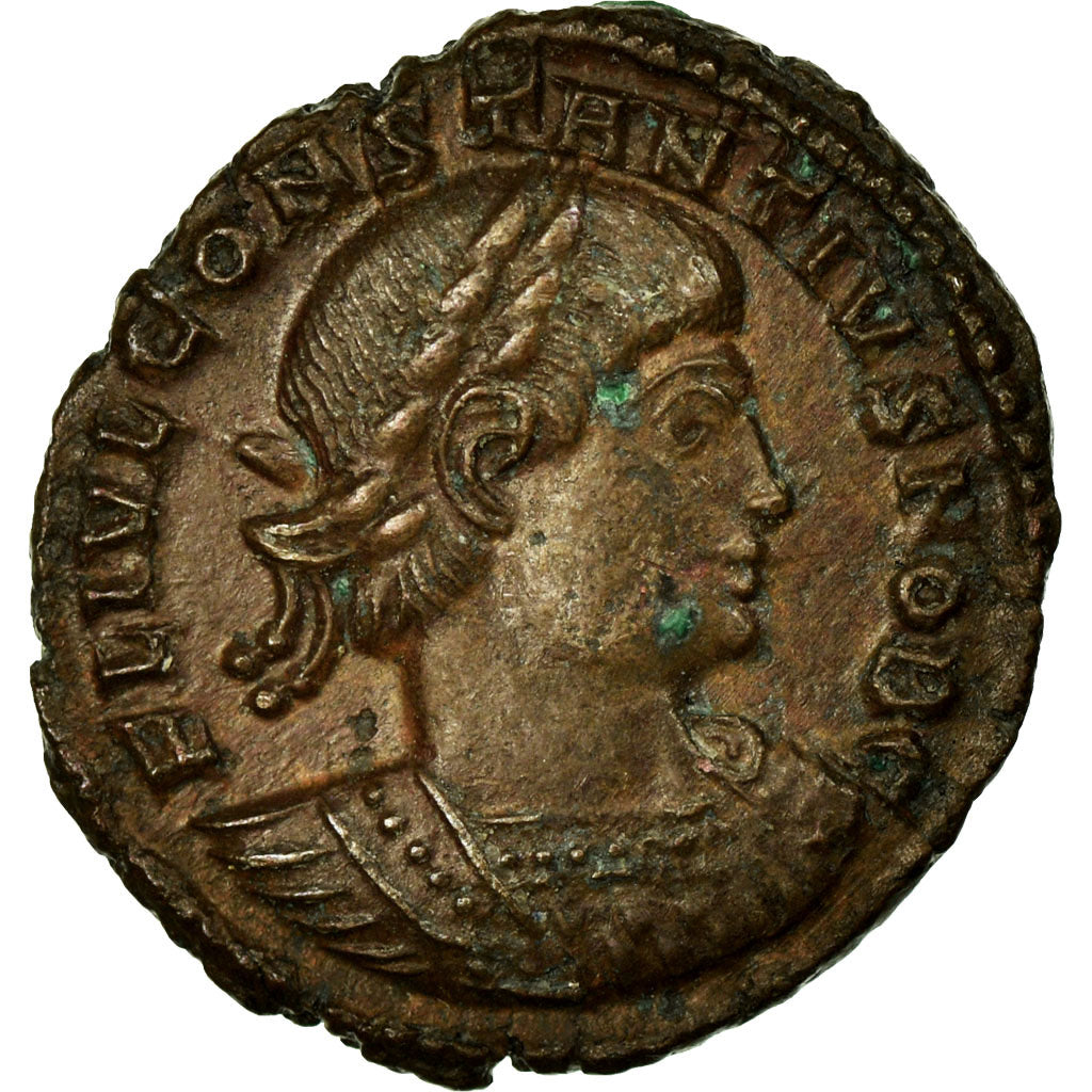 Constantius II, Nummus, Trier, Copper, AU(55-58), Cohen:104
