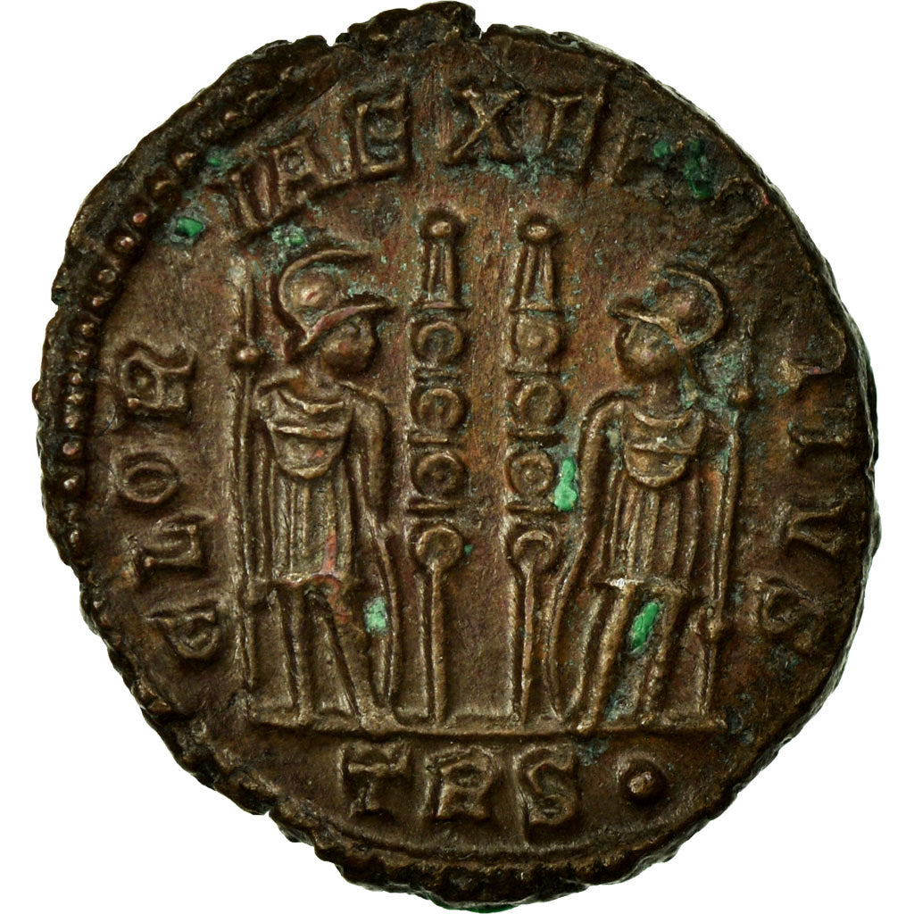 Constantius II, Nummus, Trier, Copper, AU(55-58), Cohen:104