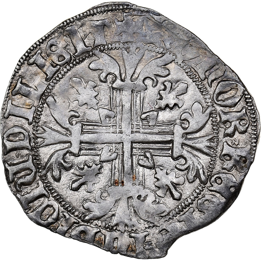 Kingdom of Naples, Robert d'Anjou, Gigliato, 1309-1343, Naples, Argento, BB+
