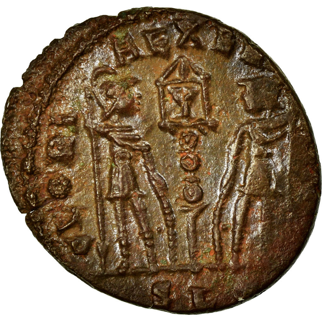 Constantius II, Nummus, Siscia, Copper, EF(40-45), Cohen:91