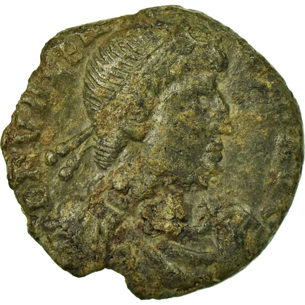 Coin, Valens, Nummus, Siscia, VF(20-25), Copper, RIC:7
